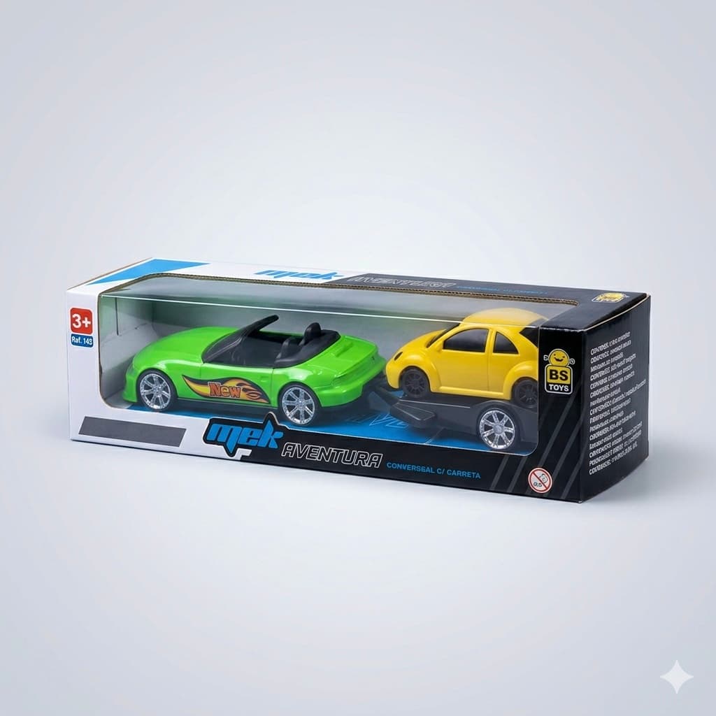 Carro com reboque mek aventura